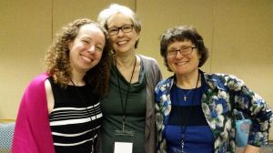Bethany, Anne, and Carolyn.... 3/4th of BACCA Literary. Sadly, Claire couldn't make it this year.