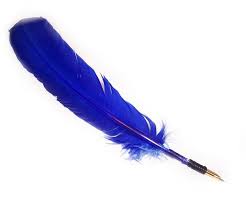 a quill pen